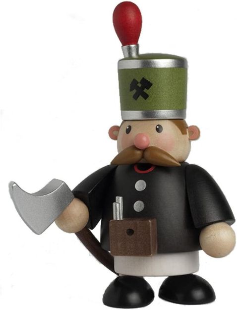 Bild von KWO Räuchermann RM Kleine Kerle Bergmann Mini