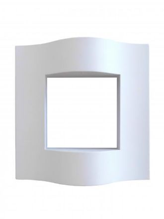 Bild von KWO Dekorahmen Rahmen weiß Matt