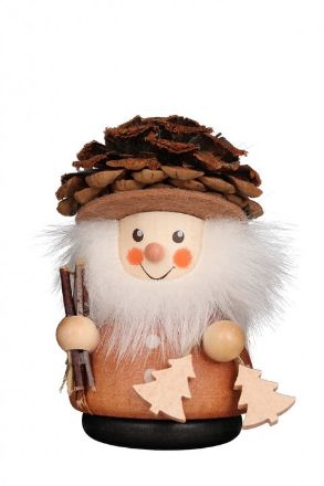 Bild von Ulbricht Wackelmännchen Zapfenmännchen natur 