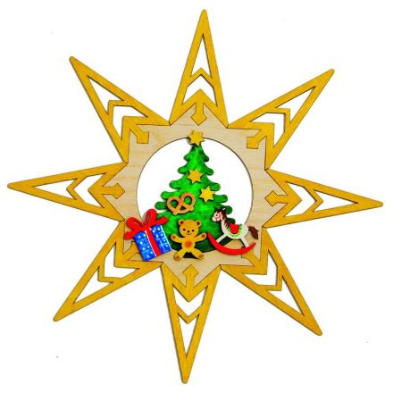 Bild von Kuhnert Bastelset Fensterstern