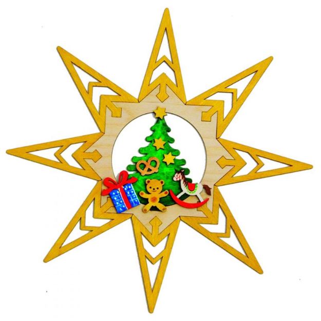 Bild von Kuhnert Bastelset Fensterstern