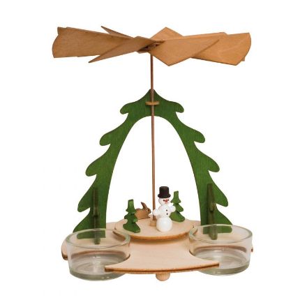 Bild von Kuhnert Bastelset Pyramide mit Schneemann