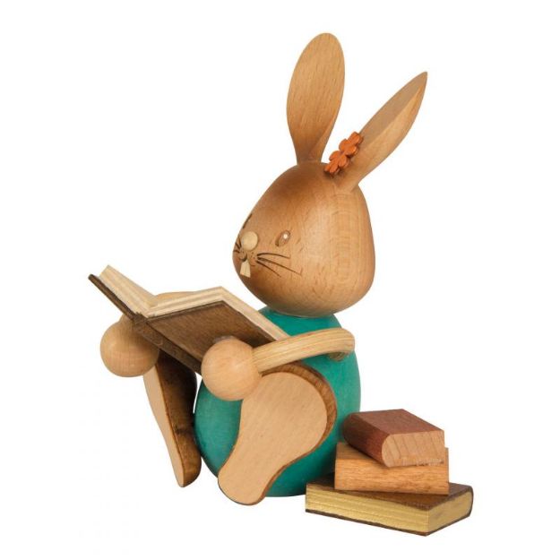 Bild von Kuhnert Osterhase Stupsi mit Büchern