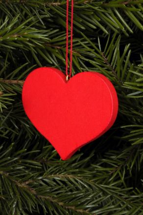 Bild von Ulbricht Baumbehang Herz rot